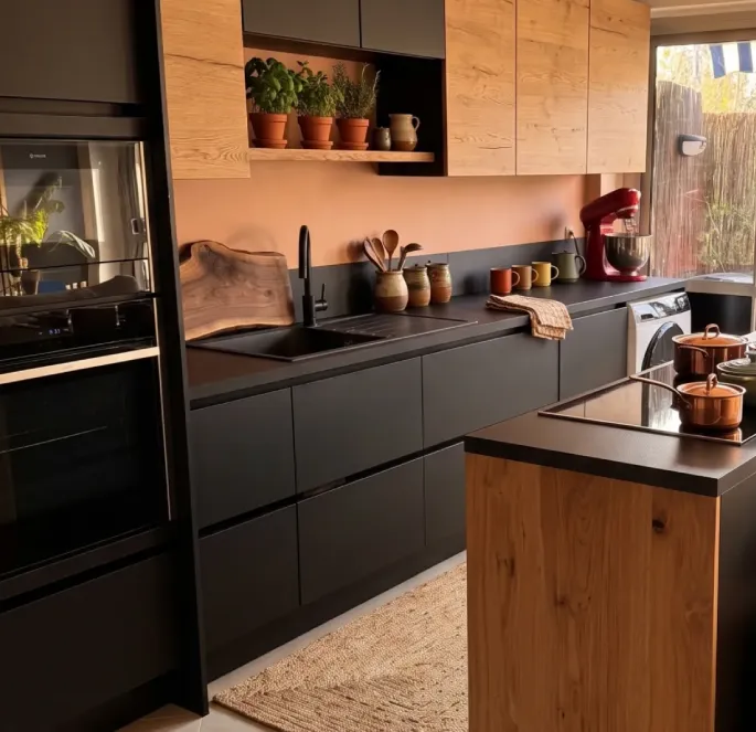 Rénovation complète d'une cuisine sur mesure à Versailles dans les Yvelines (78)