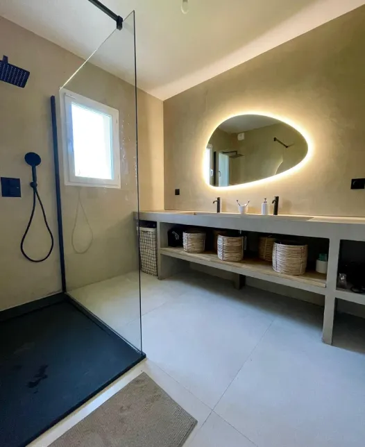 Rénovation intérieure complète d'une salle de bain à Versailles (78)