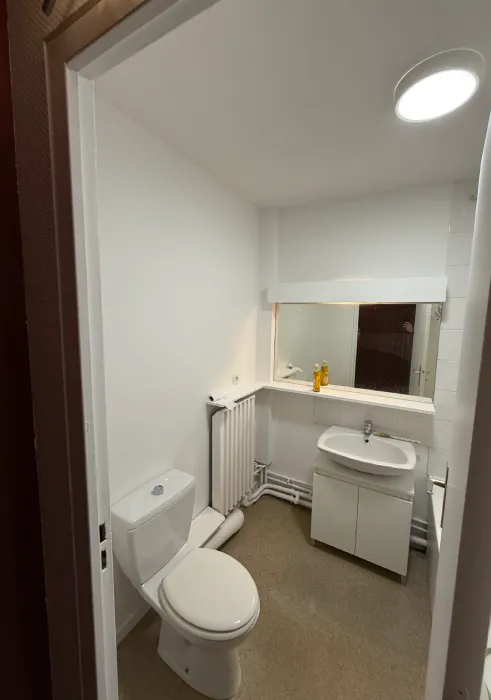La salle de bains après rénovation à Noisy-le-Roi dans les Yvelines